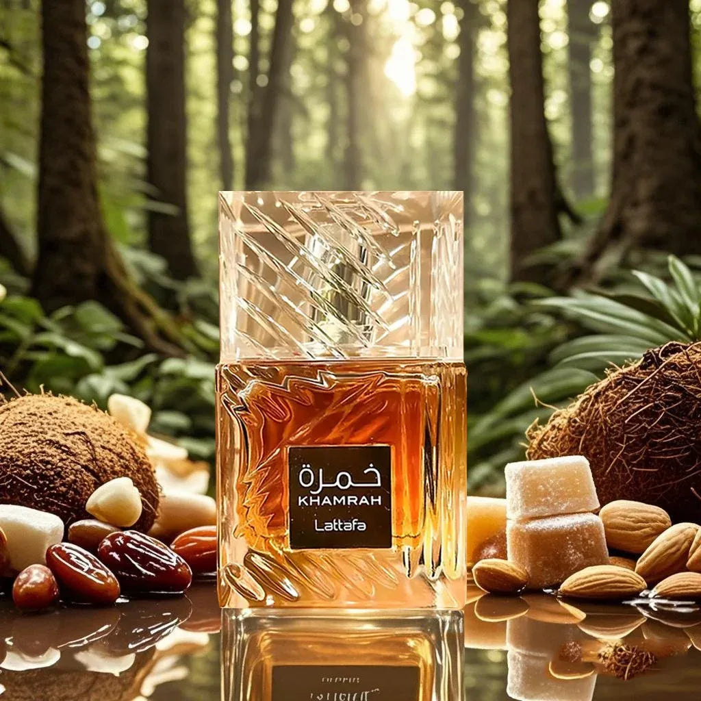 1 Pack 3.4 Oz/100 Ml Lattafa Khamrah Perfume 3.4 Oz/100 Ml - Warm Spice Vanilla & Cinnamon Perfume, Unisex Perfume Spray United States black