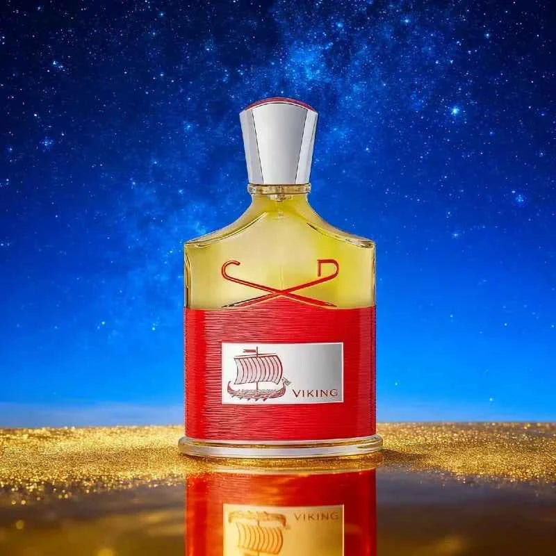 100ML Brand Royal Princess Oud Viking Niche Perfume, Luxury Woody Aromatic Fragrance for Women & Men, Exclusive Elegant Scent Viking Golden-100ML United States