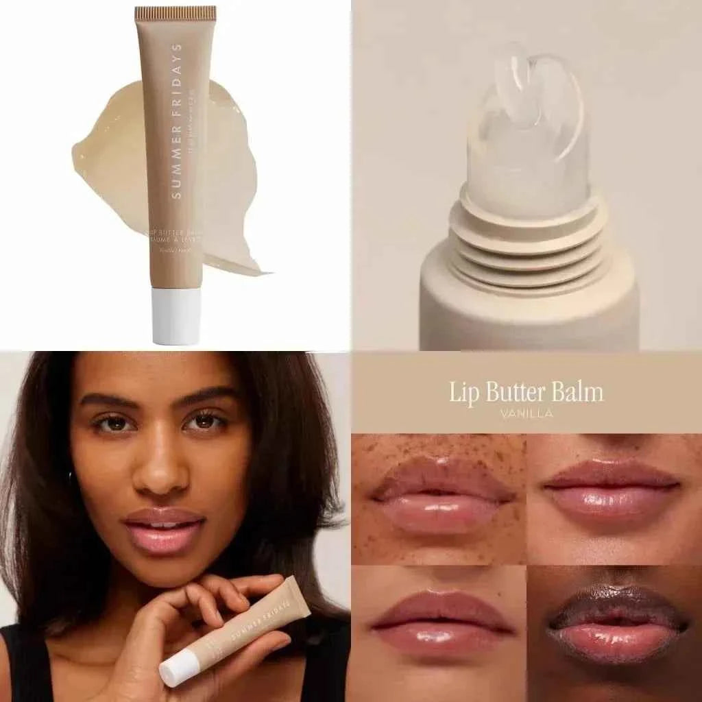 Summer Lip Balm Fridays Moisturizing Smooth Soft Gloss Lipstick Hydrating Birthday Cake Vanilla Beige Lips Care Makeup Cosmetics Vanilla