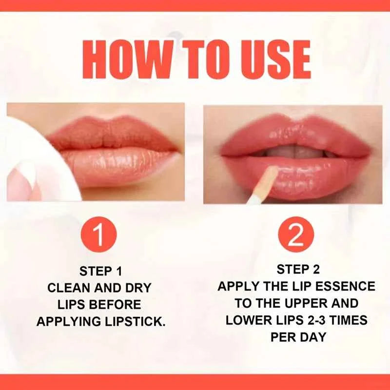 Lip Moisturizing Long-Acting Lip Lotion, Moisturizing Lip Color Essence, Instant Moisturizing Essence Oil Repairs Lips Lip...