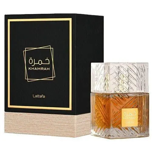 Lattafa Khamrah Perfume - Luxury Arabian Gourmand Fragrance, Warm Spicy Sweet Scent of Dates & Tonka Bean, Unisex Long Las...