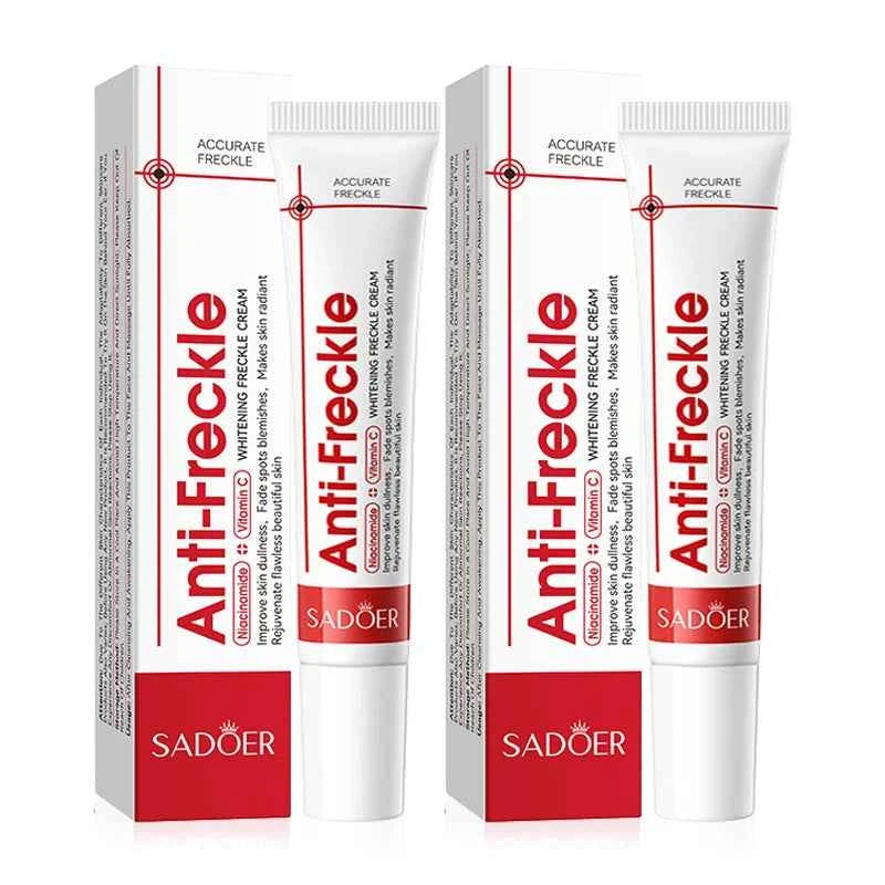 SADOER Anti Freckle Cream Face Whitening Creams Spot Removing Anti-aging Moisturizing Freckles Removal Facial Cream Skin C...