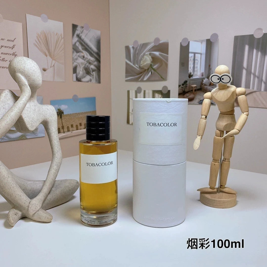 100/125ml Luxury Perfume with a fresh gentle woody scent elegant romantic body spray crowd-catching fragrance perfect for dates Smoke colours-100ML