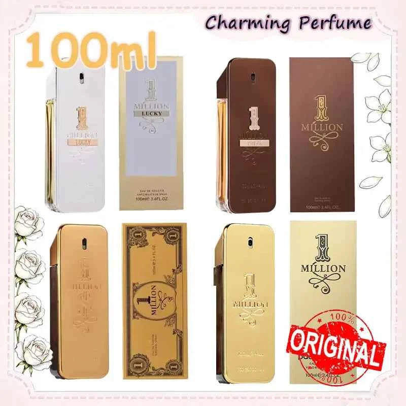 100ML Classic scent 1 Million Parfum Mature Masculinity Body Spray for Men Eau De Toilette Spray Perfume for Men Fragrance Spray