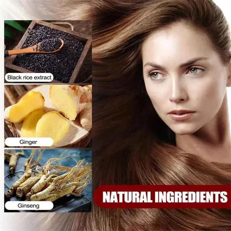 White hair killer, remove gray hair and restore natural hair color in 7 days