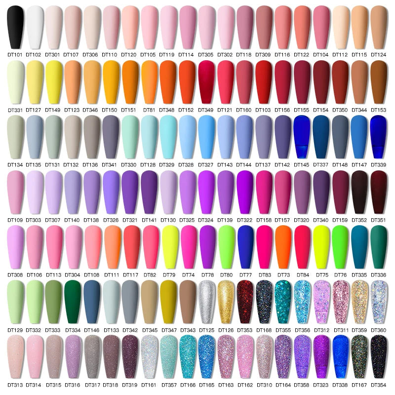 MEET ACROSS 7ml Popular Series Nail Gel Polish 140 Colors Soak Off UV/LED Long Lasting Nail Art Gel Varnish for Manicure N...