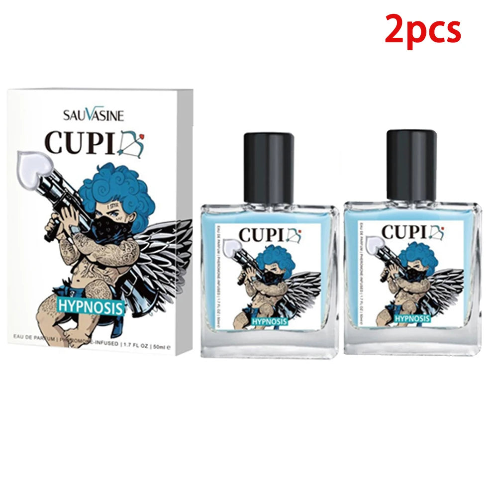For Cupid Cologne Man Perfume Pheromone Cologne for Men Long Lasting Enhances Intimacy Hombre Perfume Attract Women 50ml A...