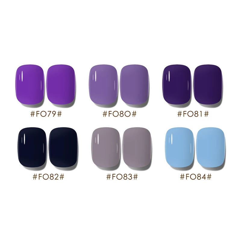 Gairriy 15ml Gel Nail Polish 6 Colors/Set Glitter Soak Off UV LED Semi-Permanent Varnish Art Salon 120 Colours Nail Access...