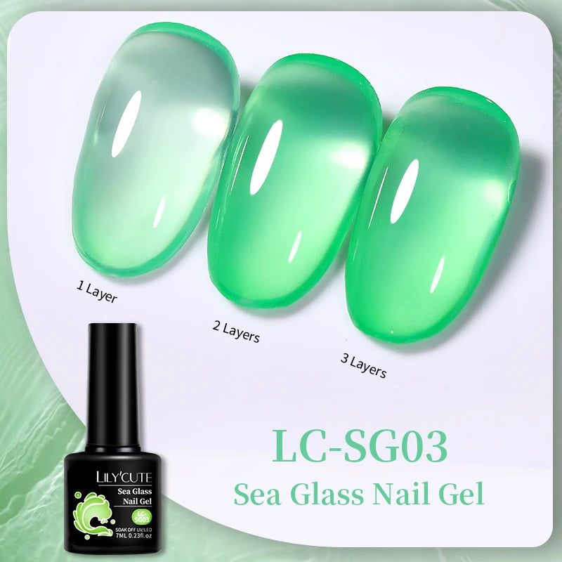 LILYCUTE 129 Colors 7ML Nail Gel Polish Nail Supplies Vernis Semi Permanent Nail Art Manicure Soak Off LED UV Gel Nail Var...