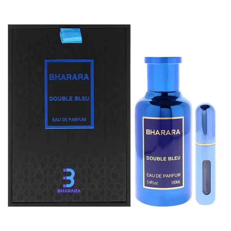 100ML Bharara King Eau De Parfum For Men 3.4 Oz Eau De Parfum Spray New In Packaging Sealed High-end Gift Box Perfume Blue-100ML