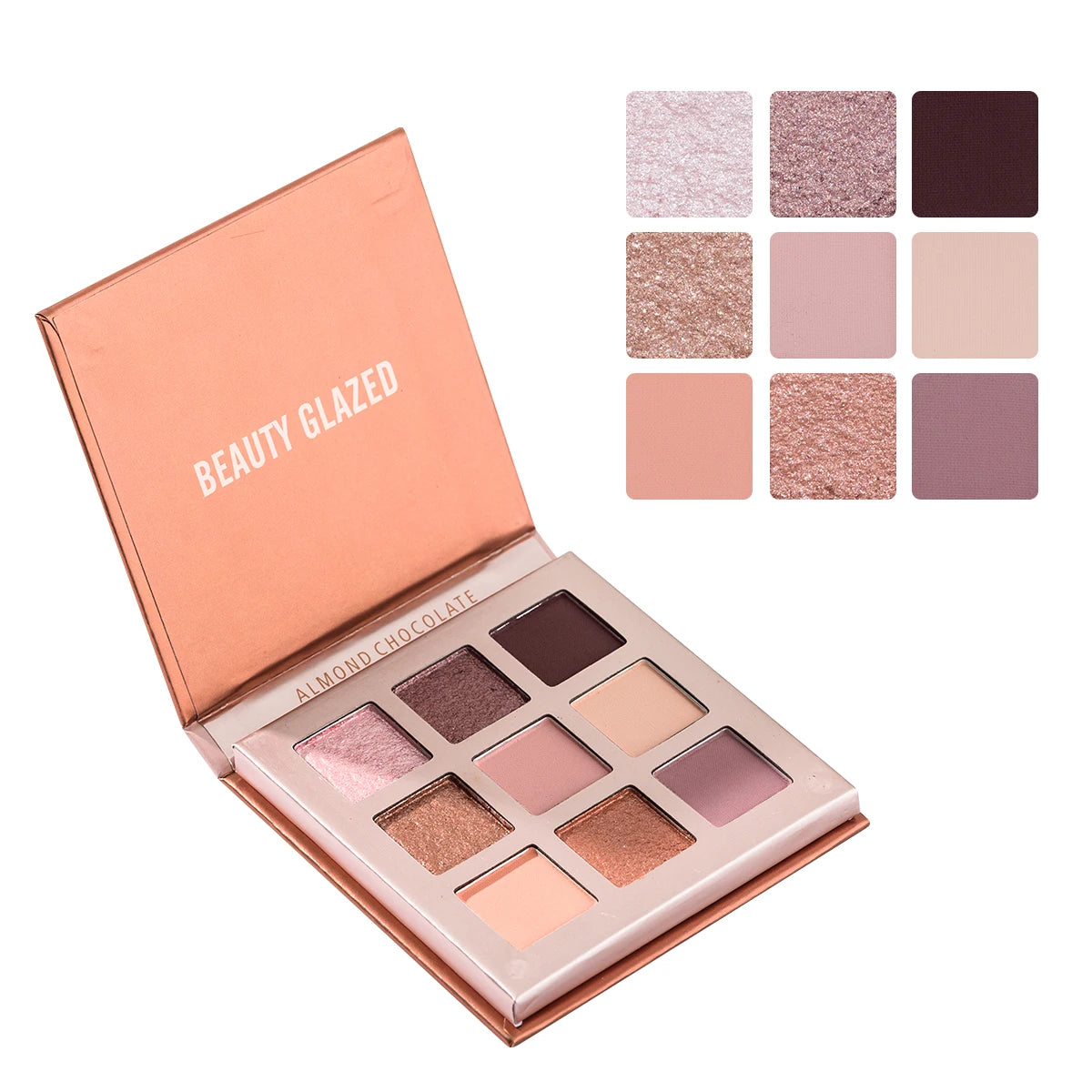 Beauty GLAZED Eyeshadow Palette 9 Color Shimmer Matte Longlasting Waterproof Palette Makeup Aurora Glow Avenue