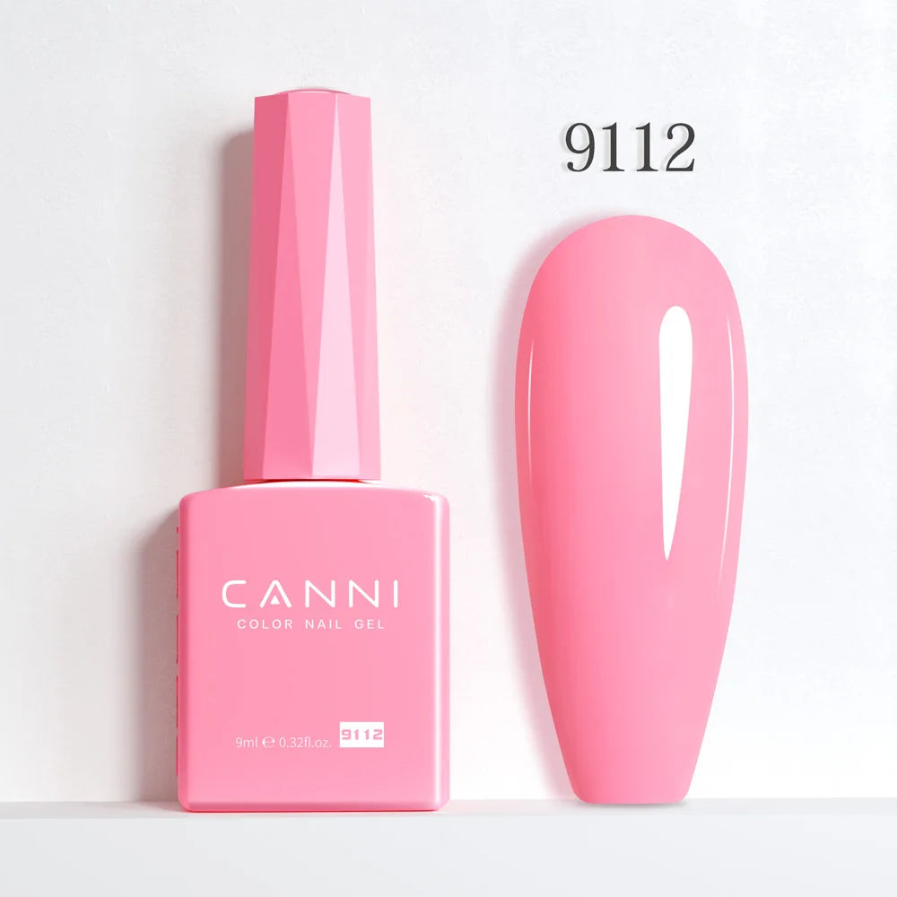 #8013 CANNI Nail Gel Polish Hema Free Super Glossy Glitter Cat Eye Gel Diamond Top Coat Semi Permanent Soak Off UV LED Varnish Aurora Glow Avenue