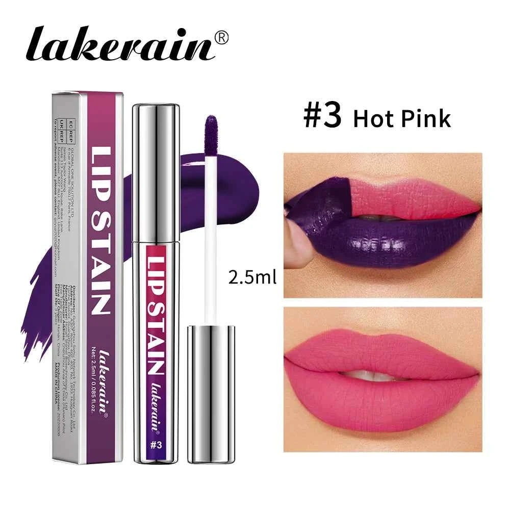 Peel Off Lip Stain Reveal Long Lasting Waterproof Pink Lip Tint Transfer Proof Non-stick Cup Natural Lip Stain Women's Cos...