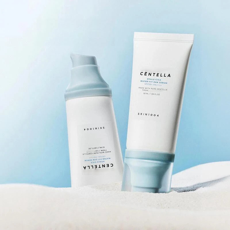 SKIN 1004 Hyaluronic acid Centella asiatica water-based sunscreen moisturizing light nourishing Korean skin care products ...