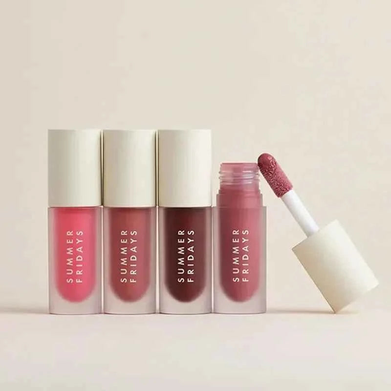 Summer Lip Balm Fridays Moisturizing Smooth Soft Gloss Lipstick Hydrating Birthday Cake Vanilla Beige Lips Care Makeup Cos...