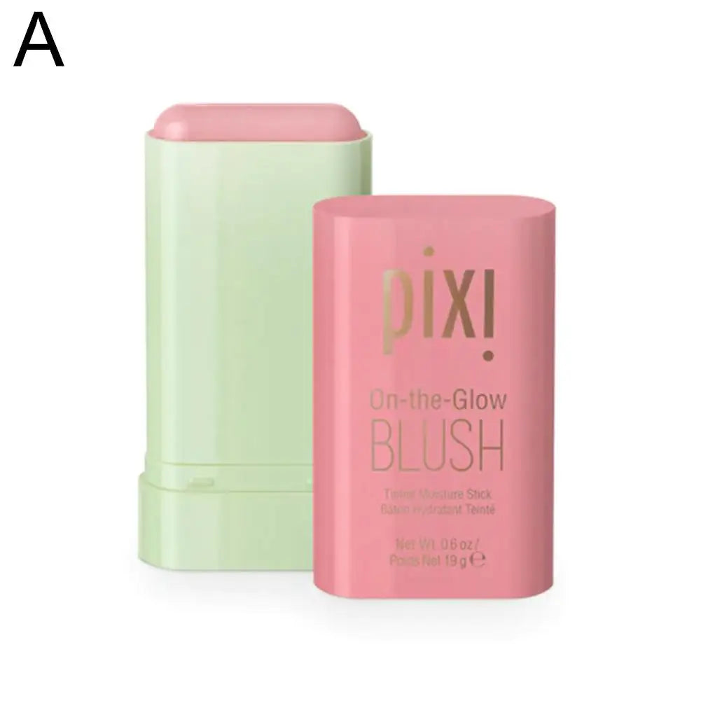 Pixi 3 In1 Moistured Blush Stick Cheek Lip Tinted Silky Brighten Blush Cream Blusher Cosmetics Tubes Matte Contour Makeup 01