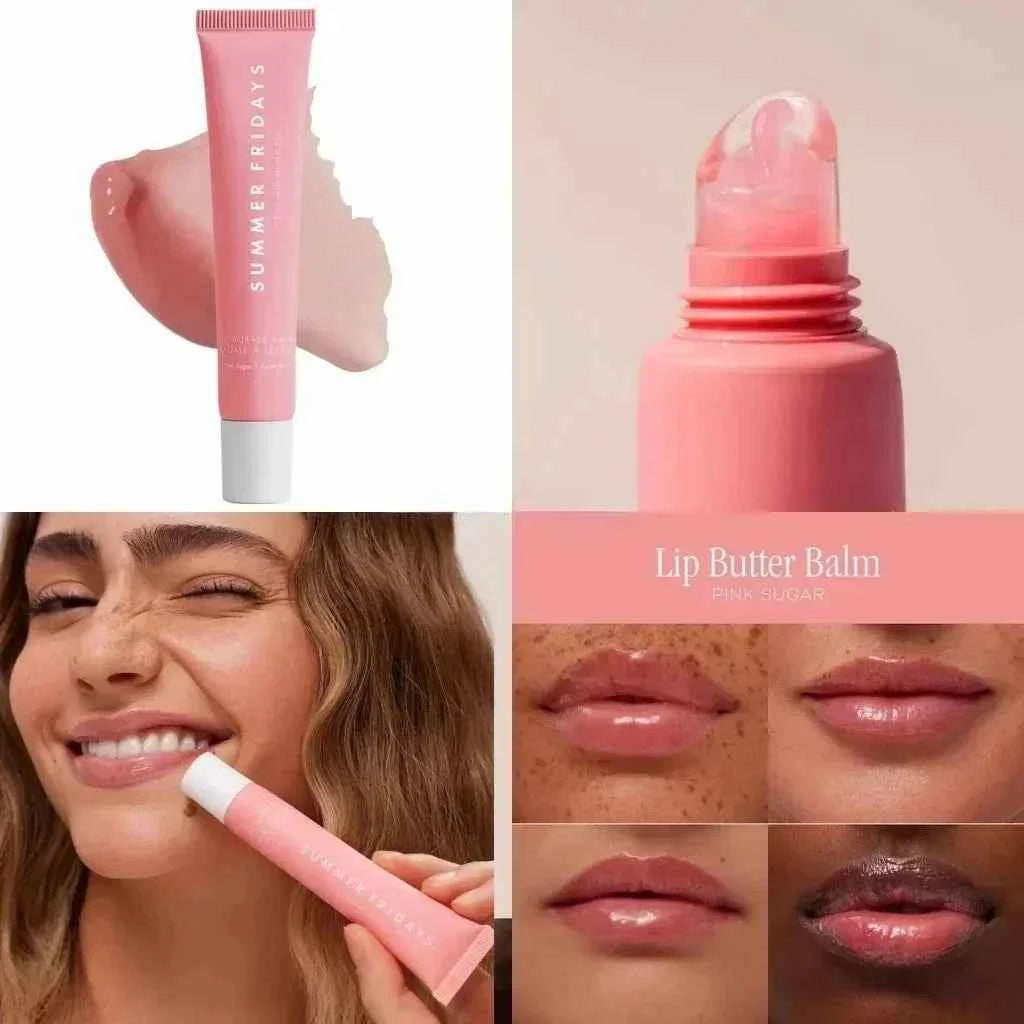 Summer Lip Balm Fridays Moisturizing Smooth Soft Gloss Lipstick Hydrating Birthday Cake Vanilla Beige Lips Care Makeup Cos...