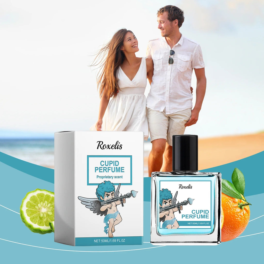 Cupid Cologne Perfume Spray - Mild & Delicate Fragrance, Long-Lasting, Pocket-Size Portable for Couples' Dates Aurora Glow Avenue