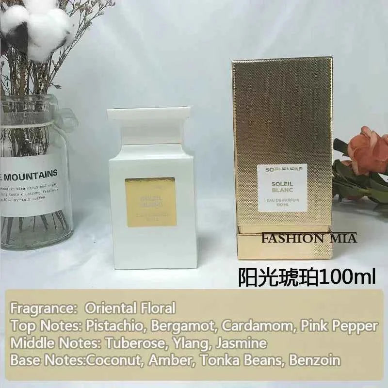 100ml High Quality Brand Perfume Men's Tobacco Rose Cherry Long Lasting Pheromone Floral Fragrance Perfume for Women B