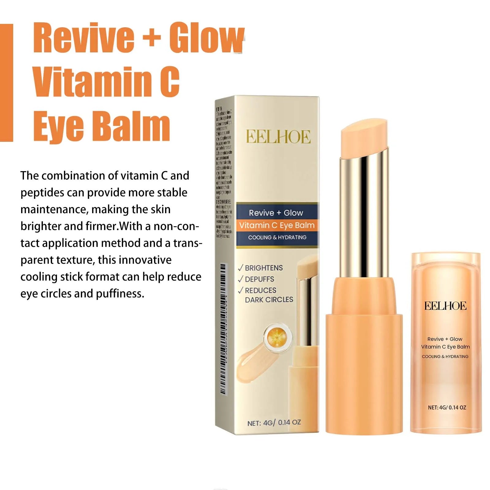 Vitamin C Eye Balm – Brightening & Revitalizing by Aurora Glow Avenue