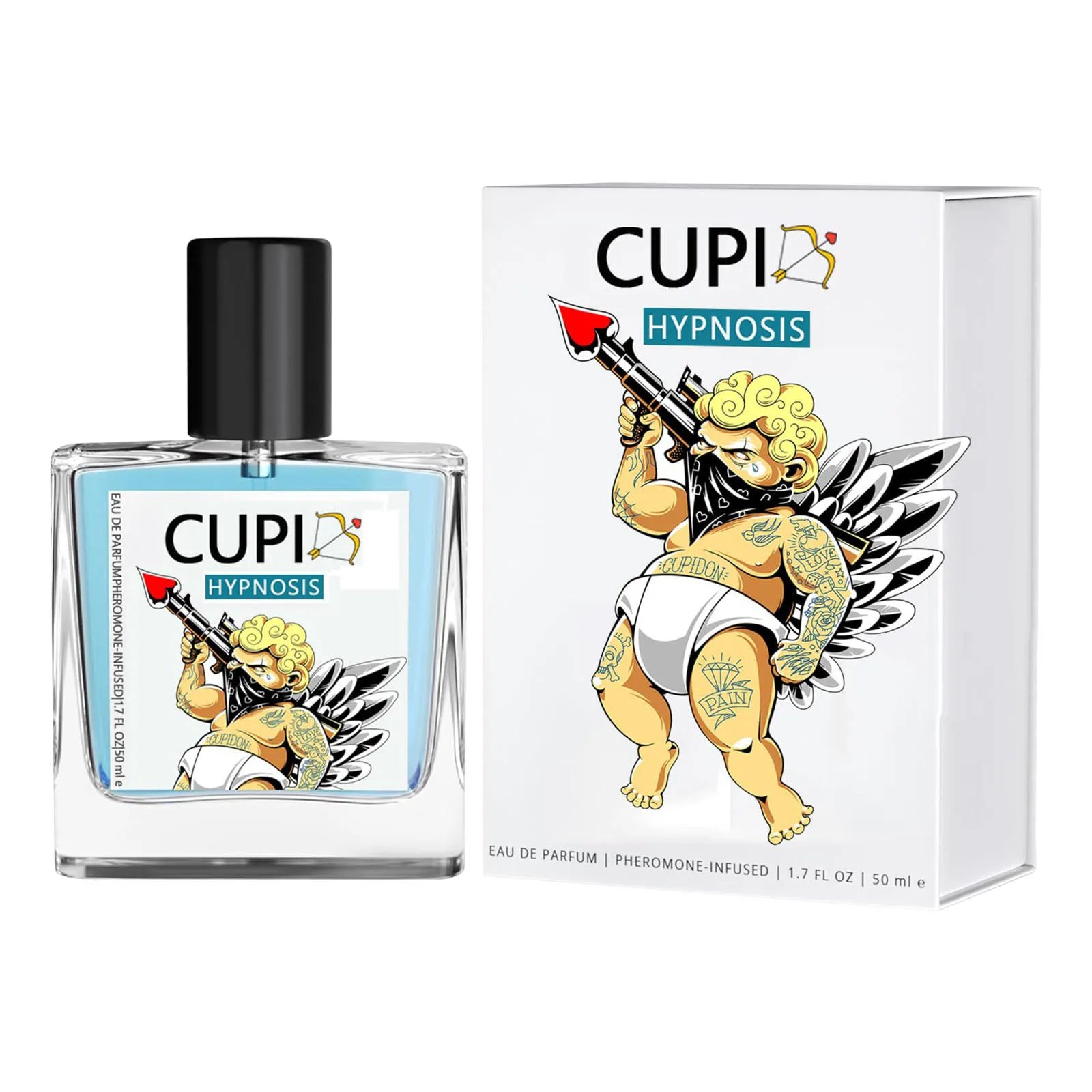 Cupid Perfume Long-lasting Fragrance Neutral Pheromone Floral Fruity Fragrance Cologne Attract Opposite Sex Charm Dating p...