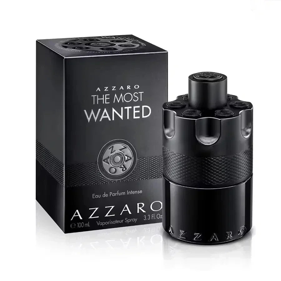 100ml For Azzaro Wanted Series Eau de Parfum Spray Luxury Perfumes Cologne for Men Pheromones Perfume Attract Women Black-100ML