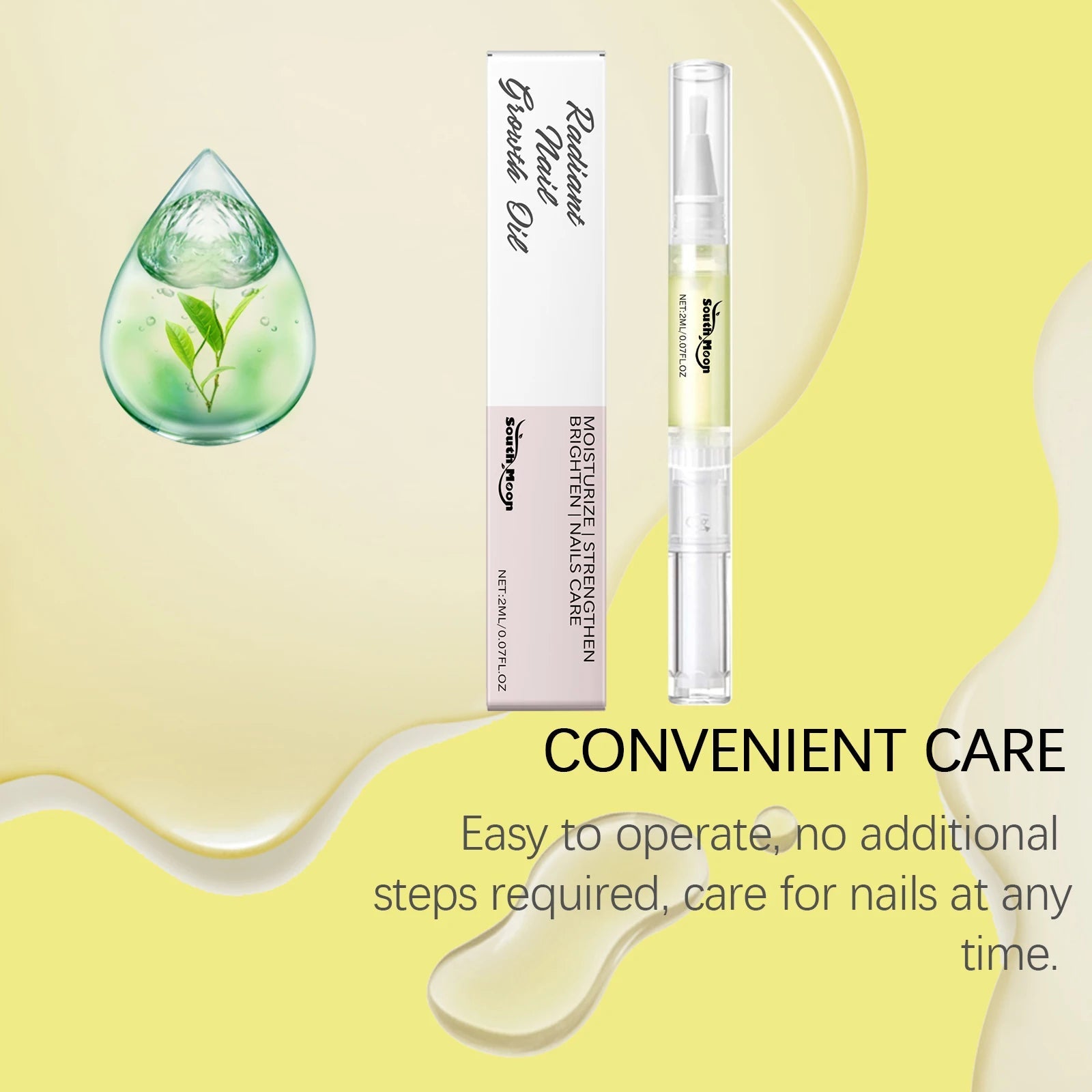 Nail Growth Oil Cuticle Revitalizer Strengthing Repair Damage Nails Prevent Agnail Deep Nourishing Nutrition Nail Soften O...