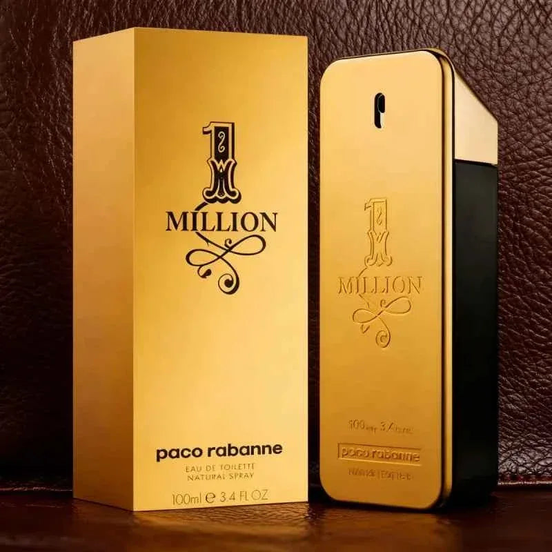 1 Million By Paco Rabanne For Men's Eau De Toilette TESTER 3.4 fl oz 100 ml Long lasting fragrance, Christmas gift - 
