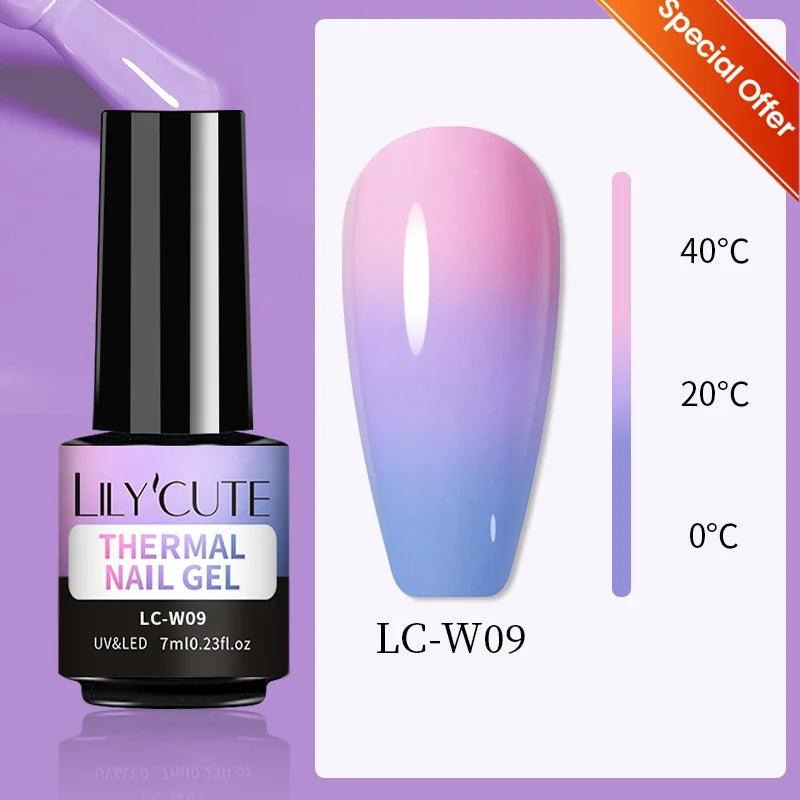 LILYCUTE 7ml Aurora Cat Magnetic Gel Nail Polish Reflective Magnet Gel Varnishes Semi Permanent UV Gel For Nail Art Manicu...