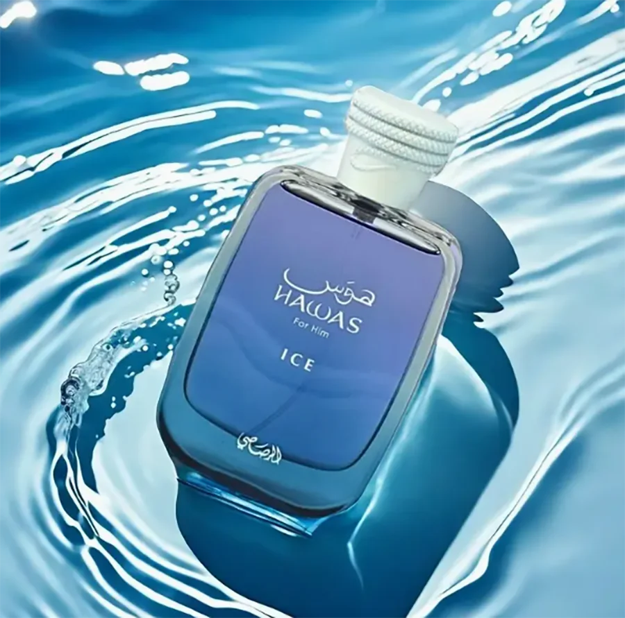 Hawas Ice For Him, Hawas Cologne For Men EDP 100ML (3.4Oz) | Long-Lasting Eau De Parfum | Ideal For Holiday Gift