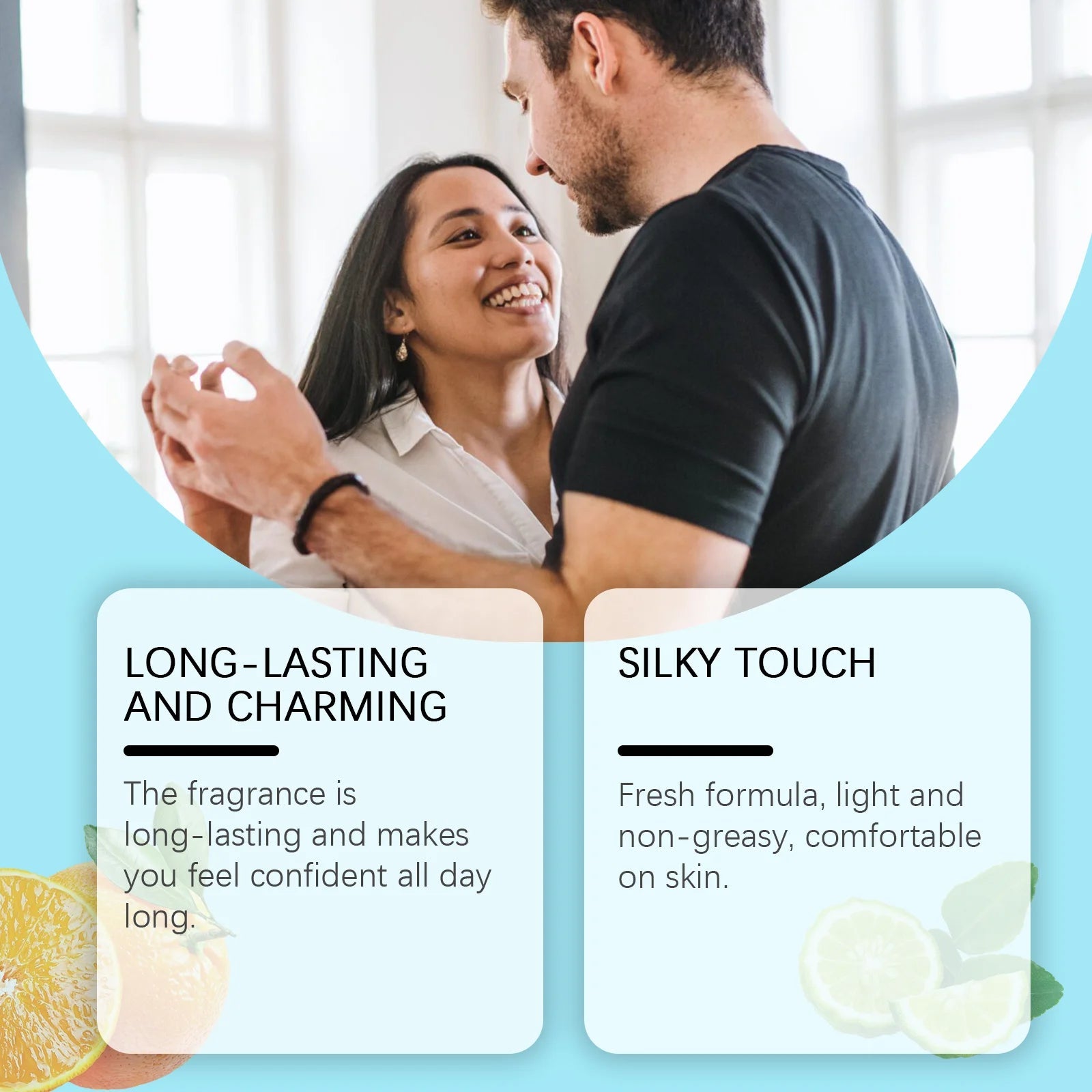 Cupid Cologne Perfume Spray - Mild & Delicate Fragrance, Long-Lasting, Pocket-Size Portable for Couples' Dates Aurora Glow...