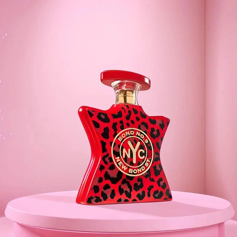 100ml Arabic Five-pointed Star Design Perfume High-end Luxury N BOND NO.9 Green Village Men Charm Cologne Fragrant Perfume Aurora Glow Avenue