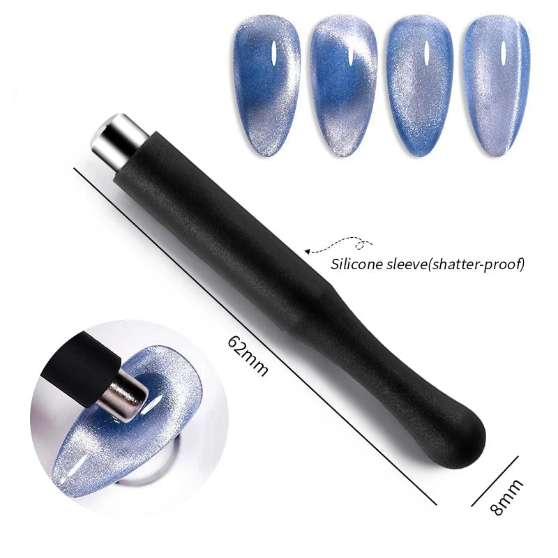 LILYCUTE 7ml Aurora Cat Magnetic Gel Nail Polish Reflective Magnet Gel Varnishes Semi Permanent UV Gel For Nail Art Manicu...