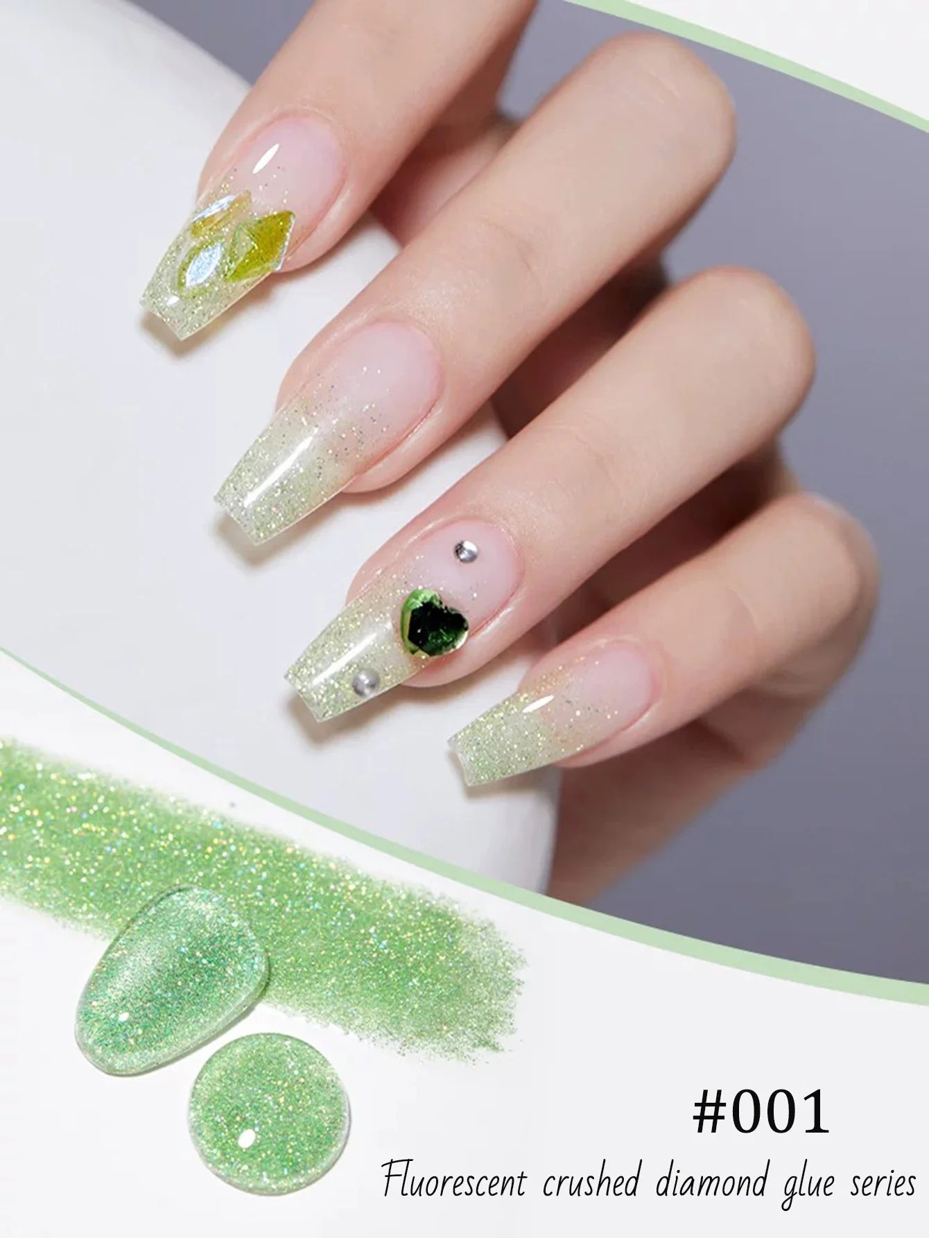 1-24pcs WS White Silver Cat Eye Magnetic Gel Nail Polish Ultra Shine Soak Off UV Gel Mirror Glass Cat Magnet Gel Varnish Xmas yinguan01