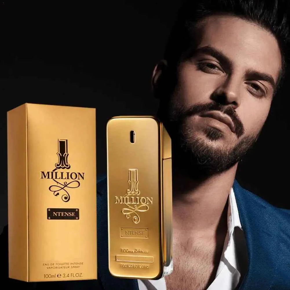 Men's Perfume Million Gold Bricks Long-lasting Retain Fragrance Wood Fragrance For Dating/meeting Perfume For Men - 