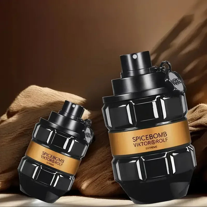 ViktorI Spice Bomb Eau de Parfum- For Men's Cologne Eau De Toilette 3.4 fl oz 100 ml Long lasting fragrance, Christmas gif...