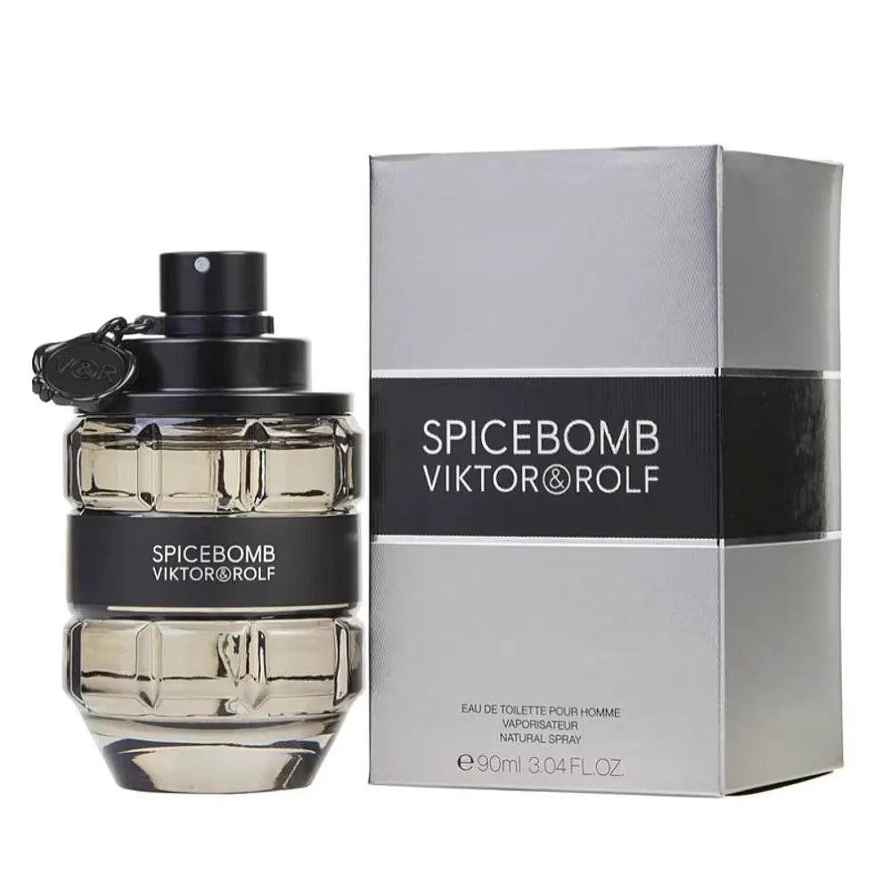 ViktorI Spice Bomb Eau de Parfum- For Men's Cologne Eau De Toilette 3.4 fl oz 100 ml Long lasting fragrance, Christmas gif...