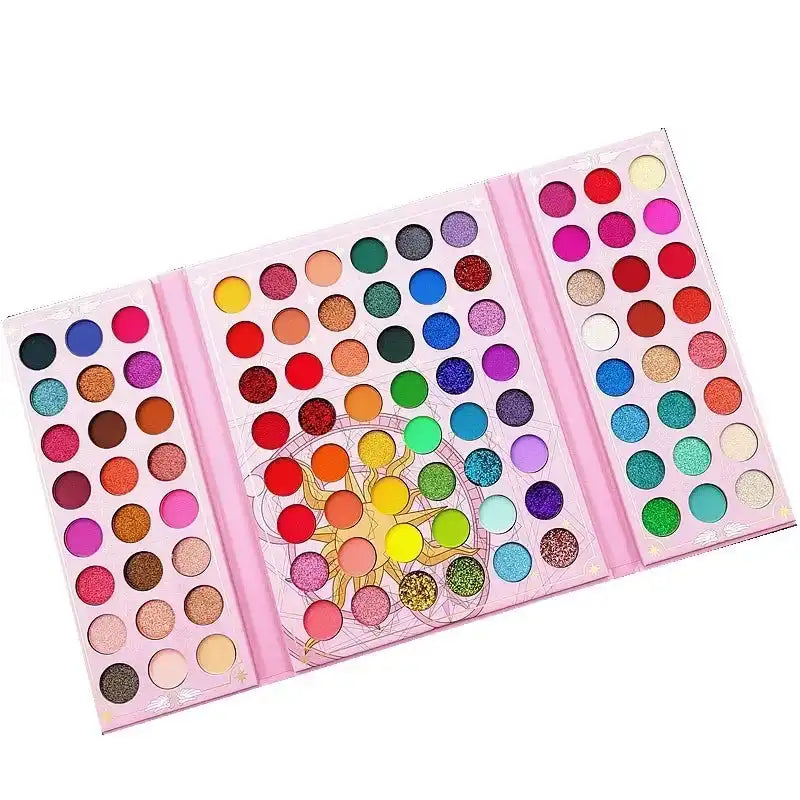 Boutique 96 Colors Eye Shadow Plate Shimmer Matte Sequin Eyeshadow Colorful Stage Ball Dedicated Neon Eyeshadow Palette Be...