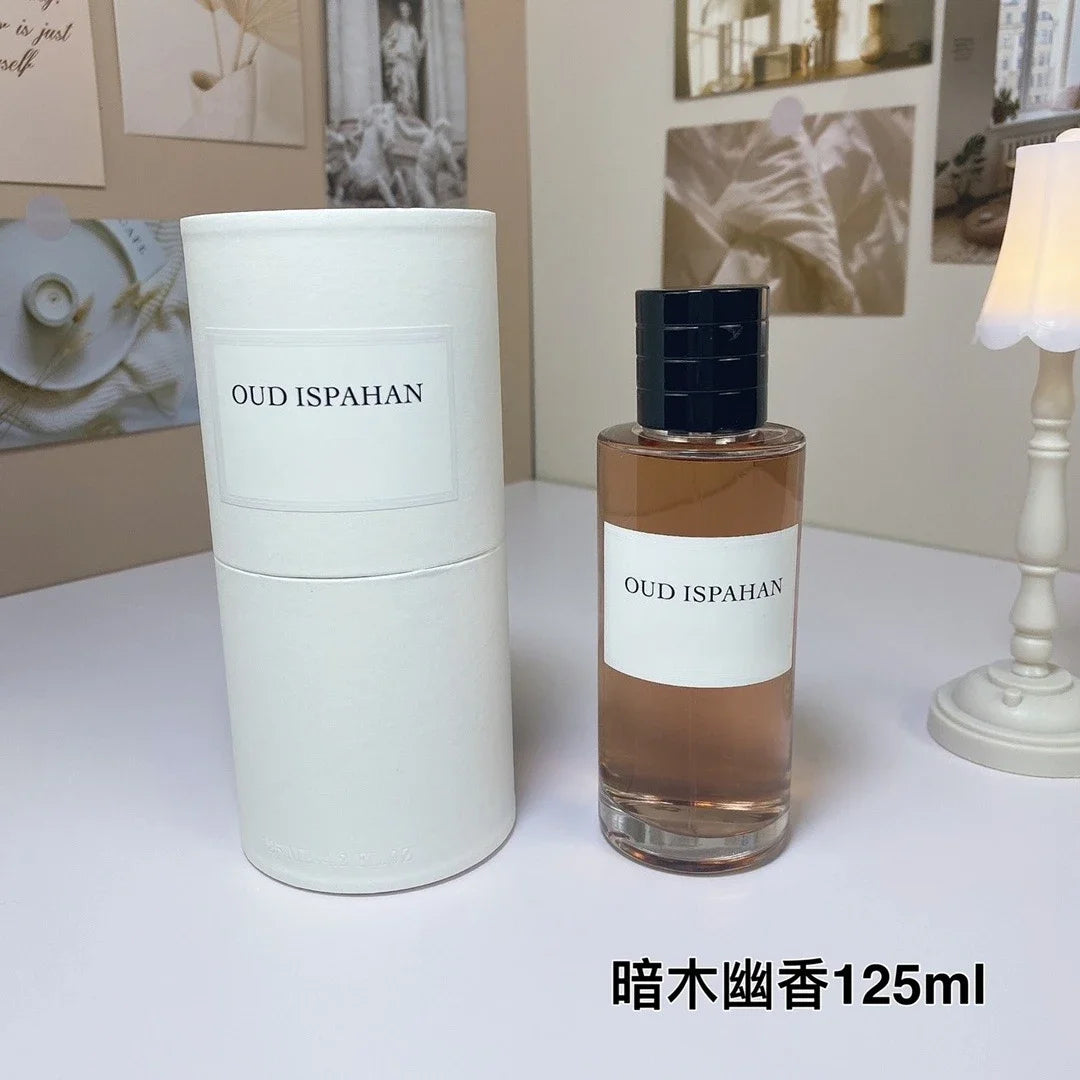 100/125ml Luxury Perfume with a fresh gentle woody scent elegant romantic body spray crowd-catching fragrance perfect for dates OUD ISPAHAN-125ML