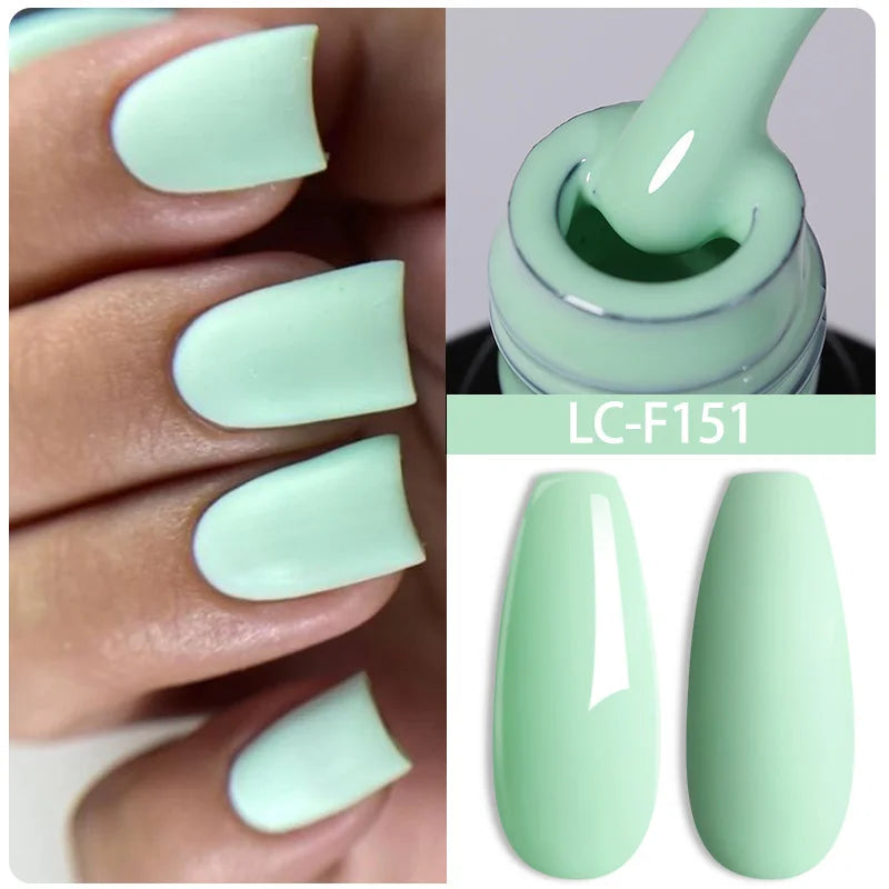 LILYCUTE Ancora Red Color Gel Nail Polish 152 Colors Fall Winter Trendy Long-Lasting French Style For Manicure Nail Art UV...