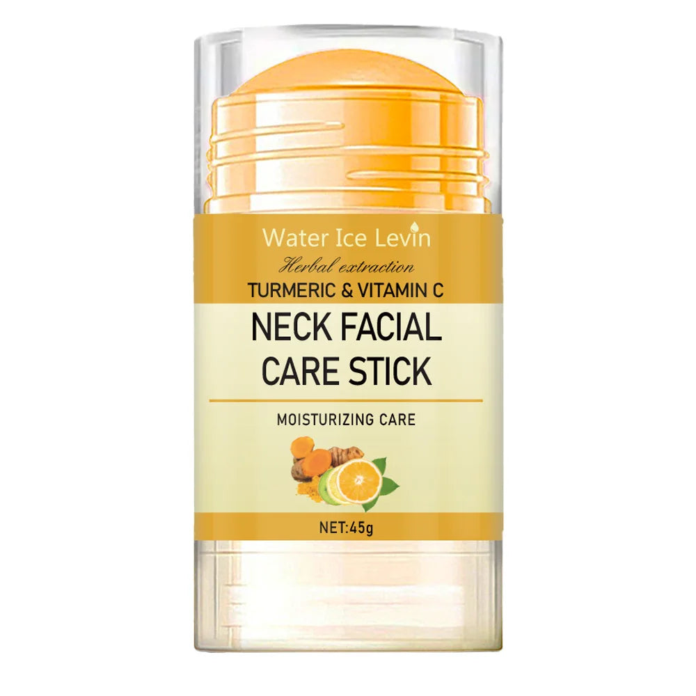 Turmeric&Vitamin C Neck Facia  Care Wrinkle Lines Lifting Whitening Tighten Double Chin Anti-age Rejuvenation Skin Care Product Aurora Glow Avenue