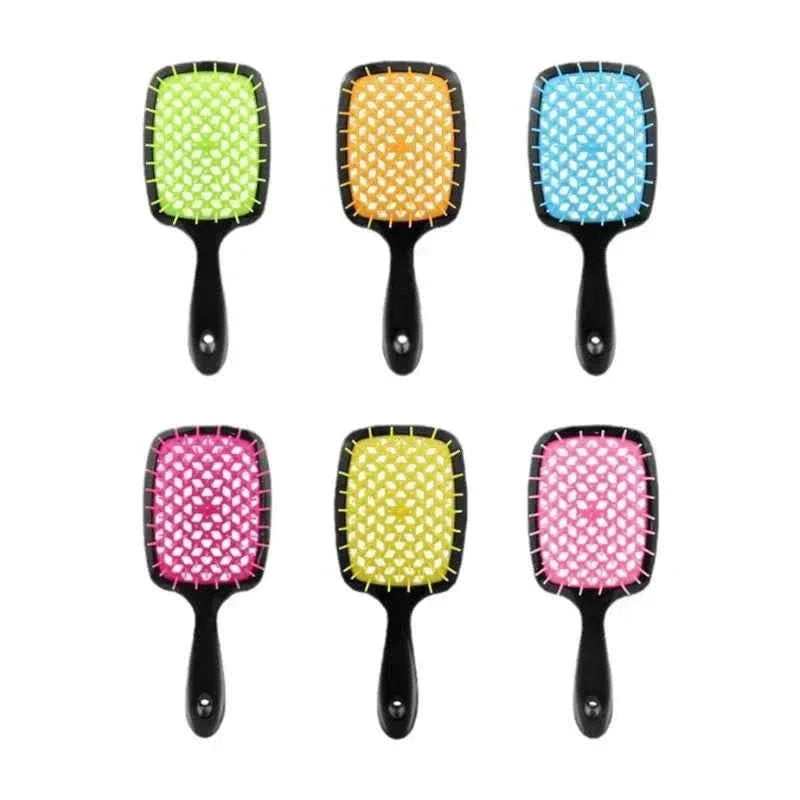 1 PCS Hair Brush Massage Combs Dry Wet Dual Use Curly Women's Hair Clipper Salon Hairdressing Comb Styling Tools Accessori...
