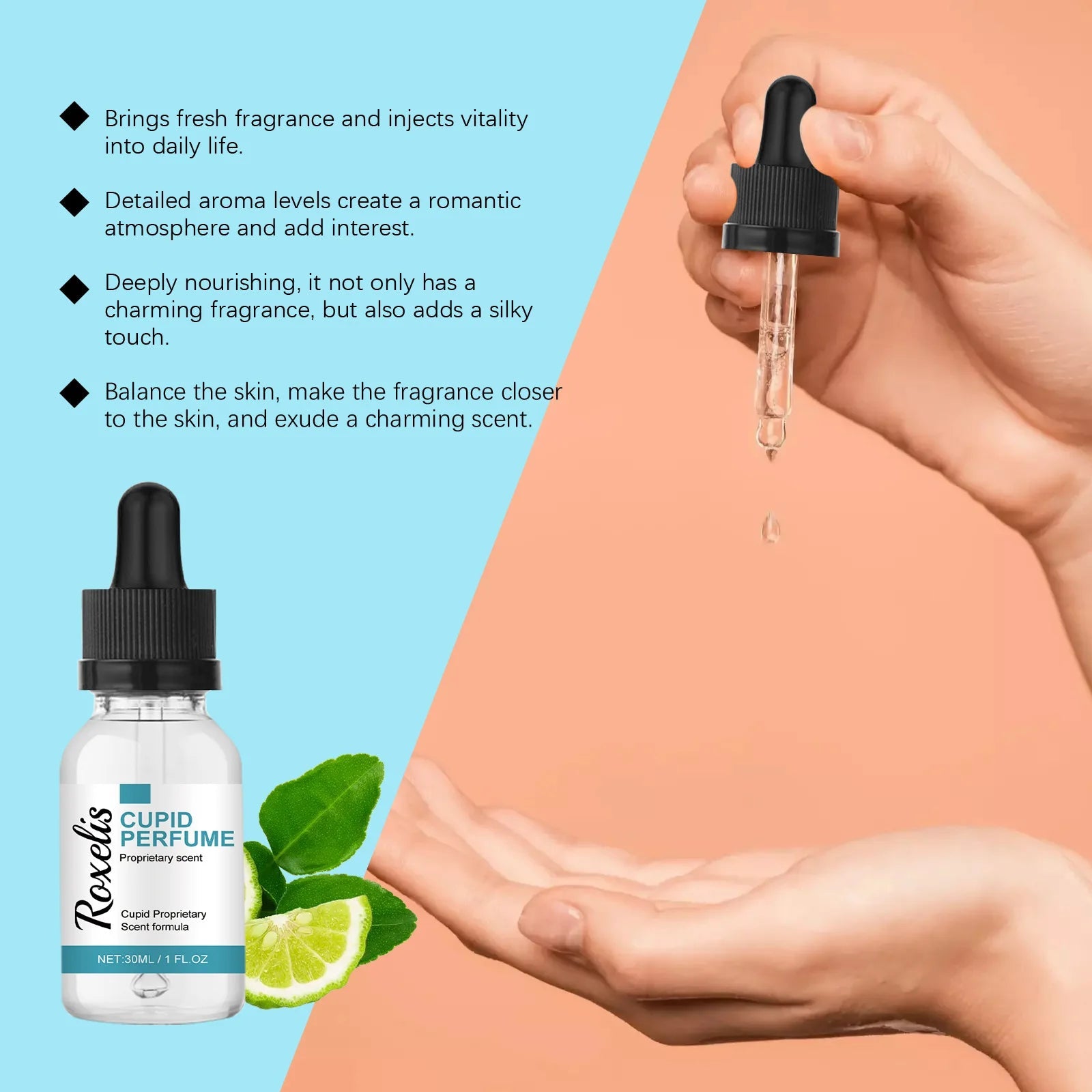 Pheromone Hypnosis Perfume Cologne Fragrance Lasting Dating Flirting Scent Release Charming Cupid Perfume Spray For Men Wo...