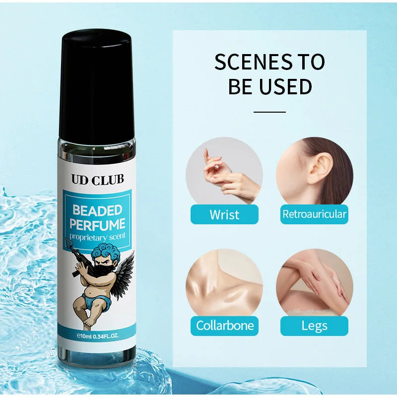 1/3/5/10pcs Cupid Men's Cologne Lasting Fragrance Roll-on Perfume Alcohol-free Seductive Fresh Scent Hypnotic Pheromone Pe...