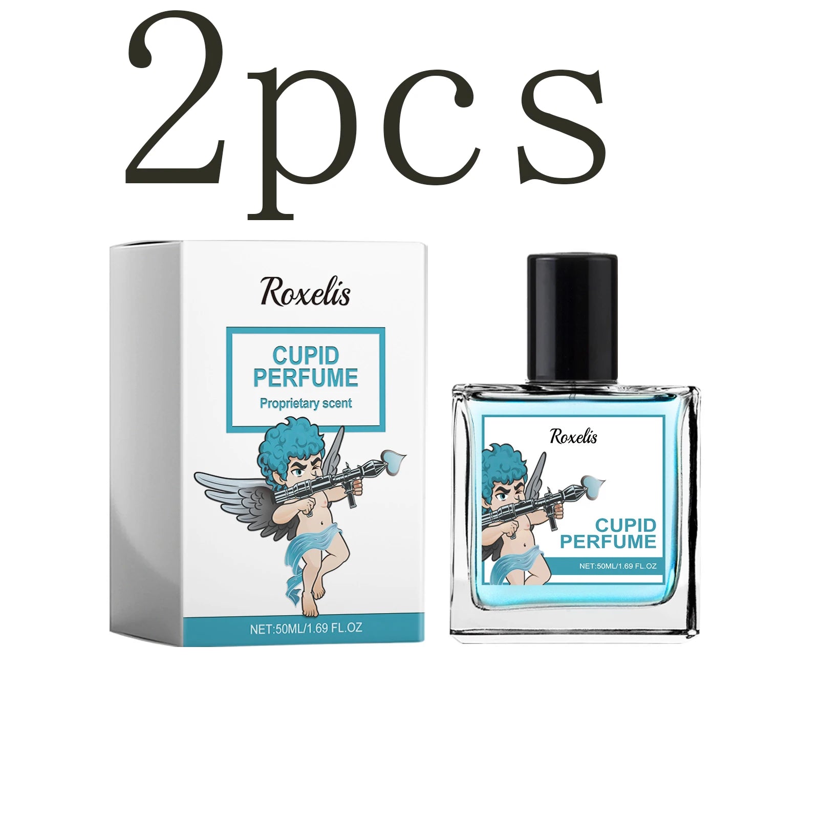 Cupid Cologne Perfume Spray - Mild & Delicate Fragrance, Long-Lasting, Pocket-Size Portable for Couples' Dates Aurora Glow...