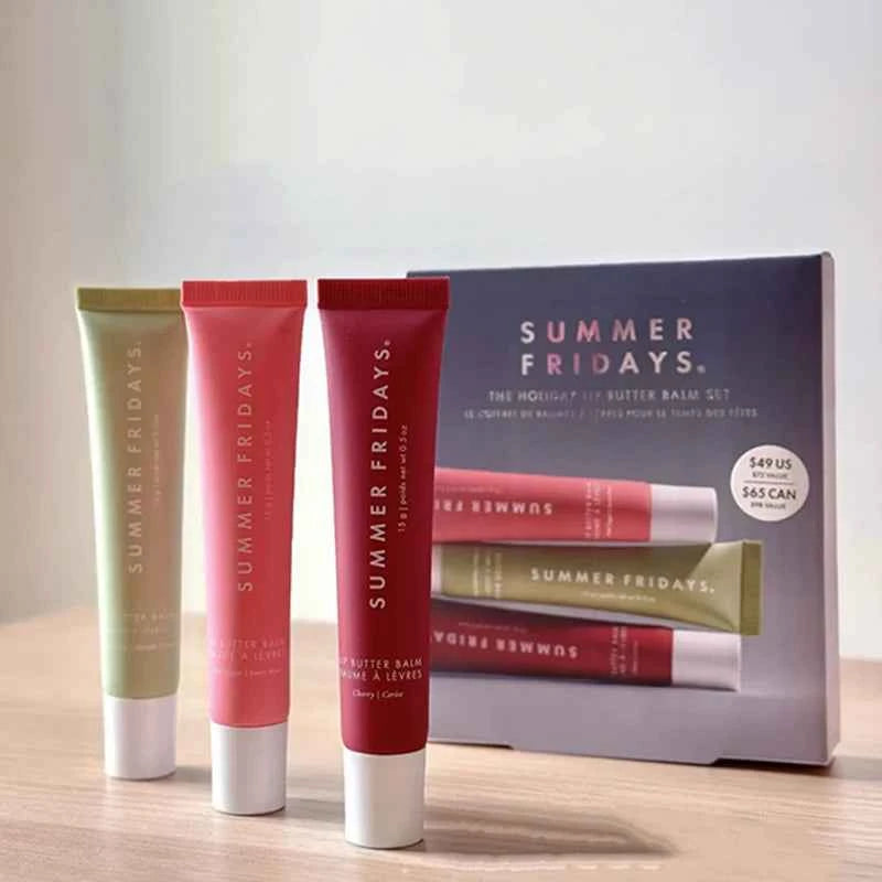 Summer Lip Balm Fridays Moisturizing Smooth Soft Gloss Lipstick Hydrating Birthday Cake Vanilla Beige Lips Care Makeup Cos...