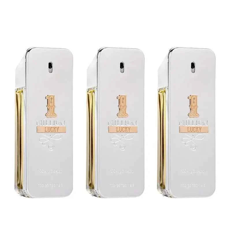 100ML Classic scent 1 Million Parfum Mature Masculinity Body Spray for Men Eau De Toilette Spray Perfume for Men Fragrance Spray White-100ML-3PCS