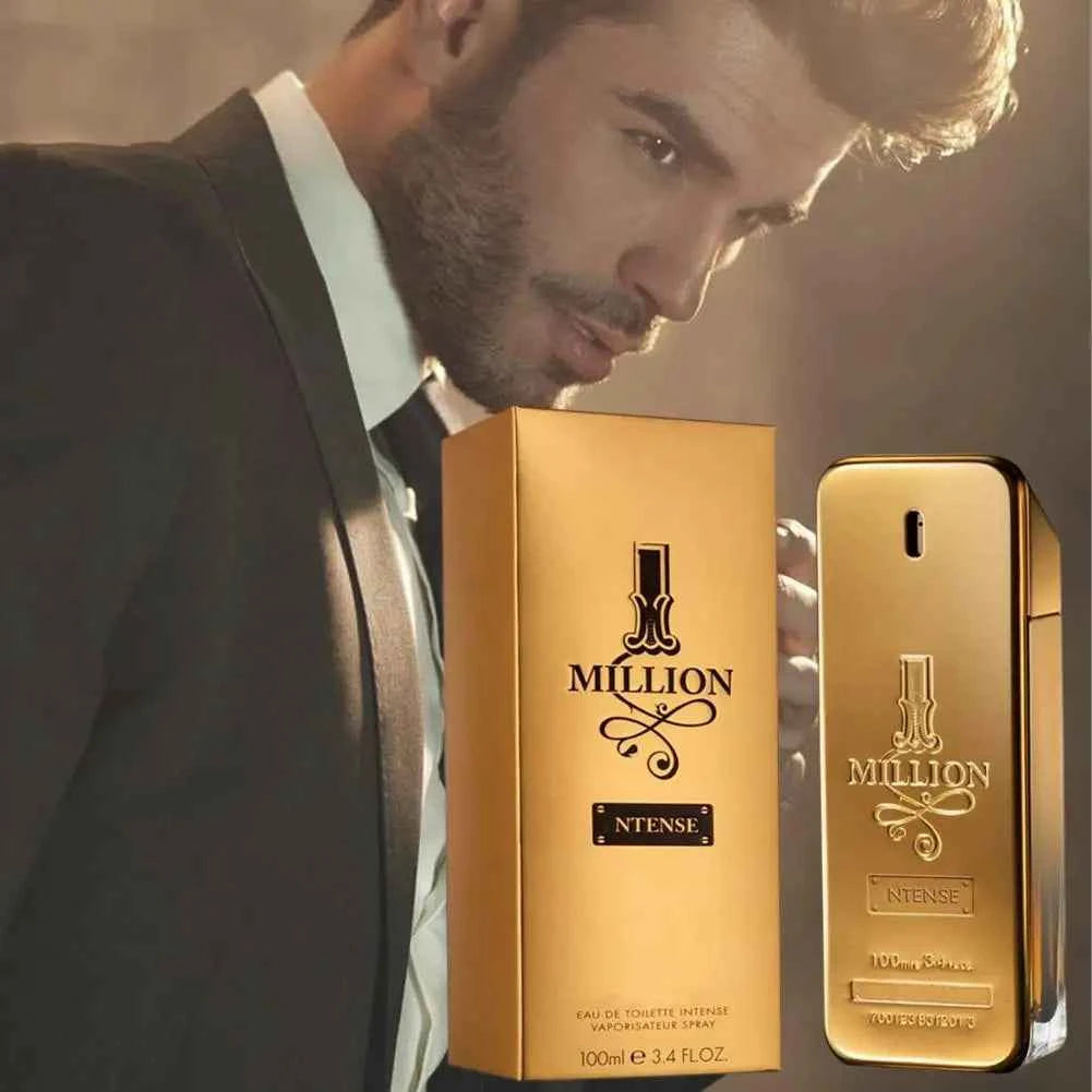 Men's Perfume Million Gold Bricks Long-lasting Retain Fragrance Wood Fragrance For Dating/meeting Perfume For Men - 