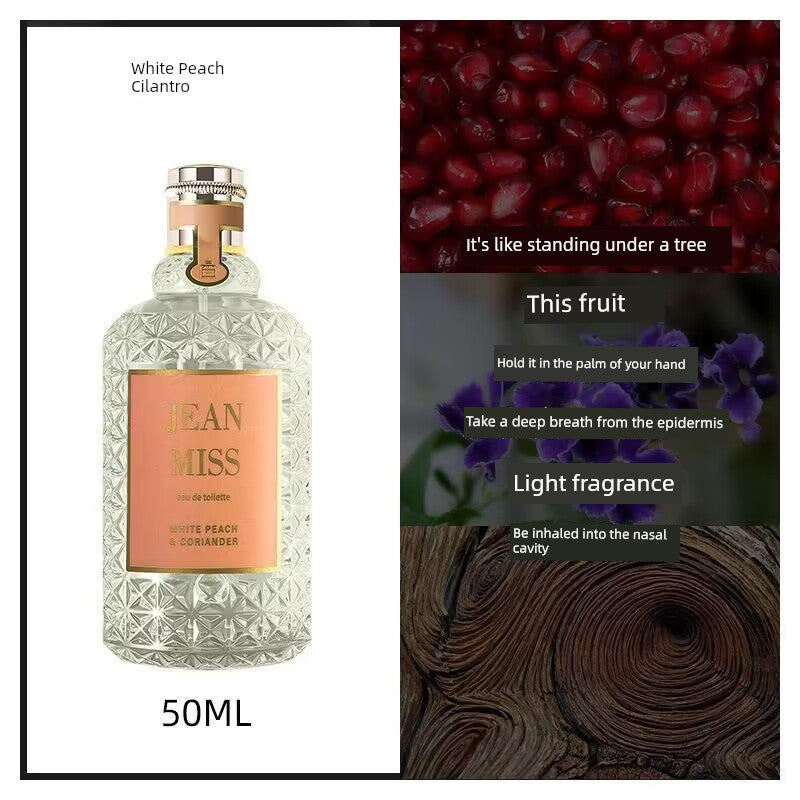 Women's Long-Lasting Light Perfume Brand Genuine Fresh Niche Osmanthus White Peach Cilantro 50ml (upgraded version) Other ...