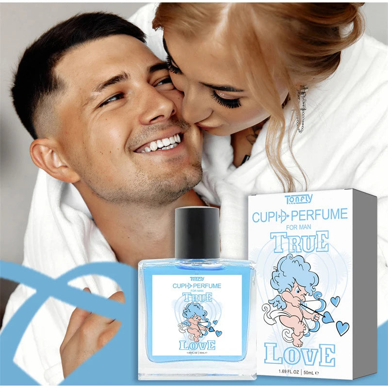 Cupid Perfume Long-lasting Fragrance Neutral Pheromone Floral Fruity Fragrance Cologne Attract Opposite Sex Charm Dating perfume